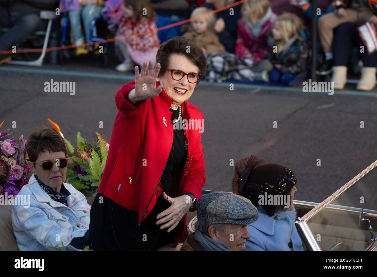 The 2025 Pasadena Tournament of Roses Grand Marshal Billie Jean King