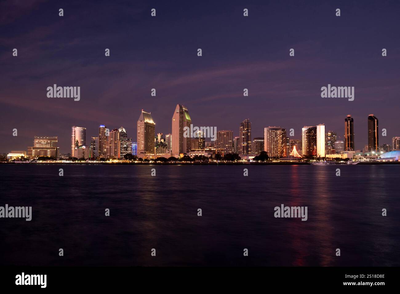 View of the San Diego downtown