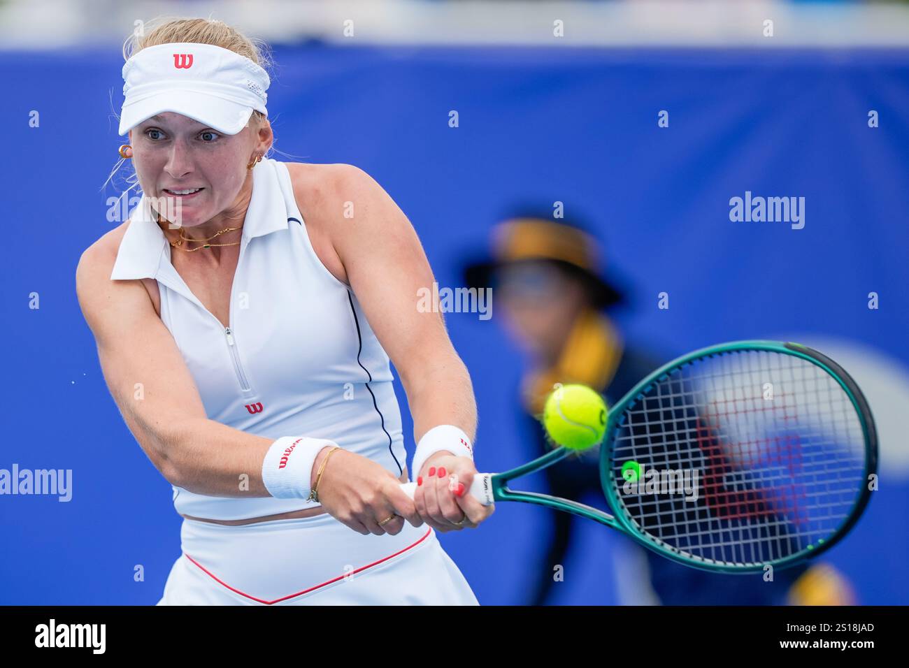 Canberra, Australia; 2nd Jan 2025 Taylah Preston of Australia is