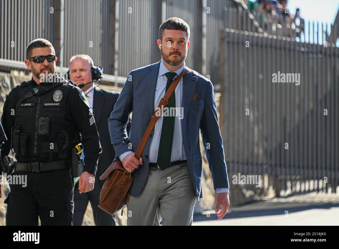 Ohio State Buckeyes head coach Ryan Day before the Rose Bowl game