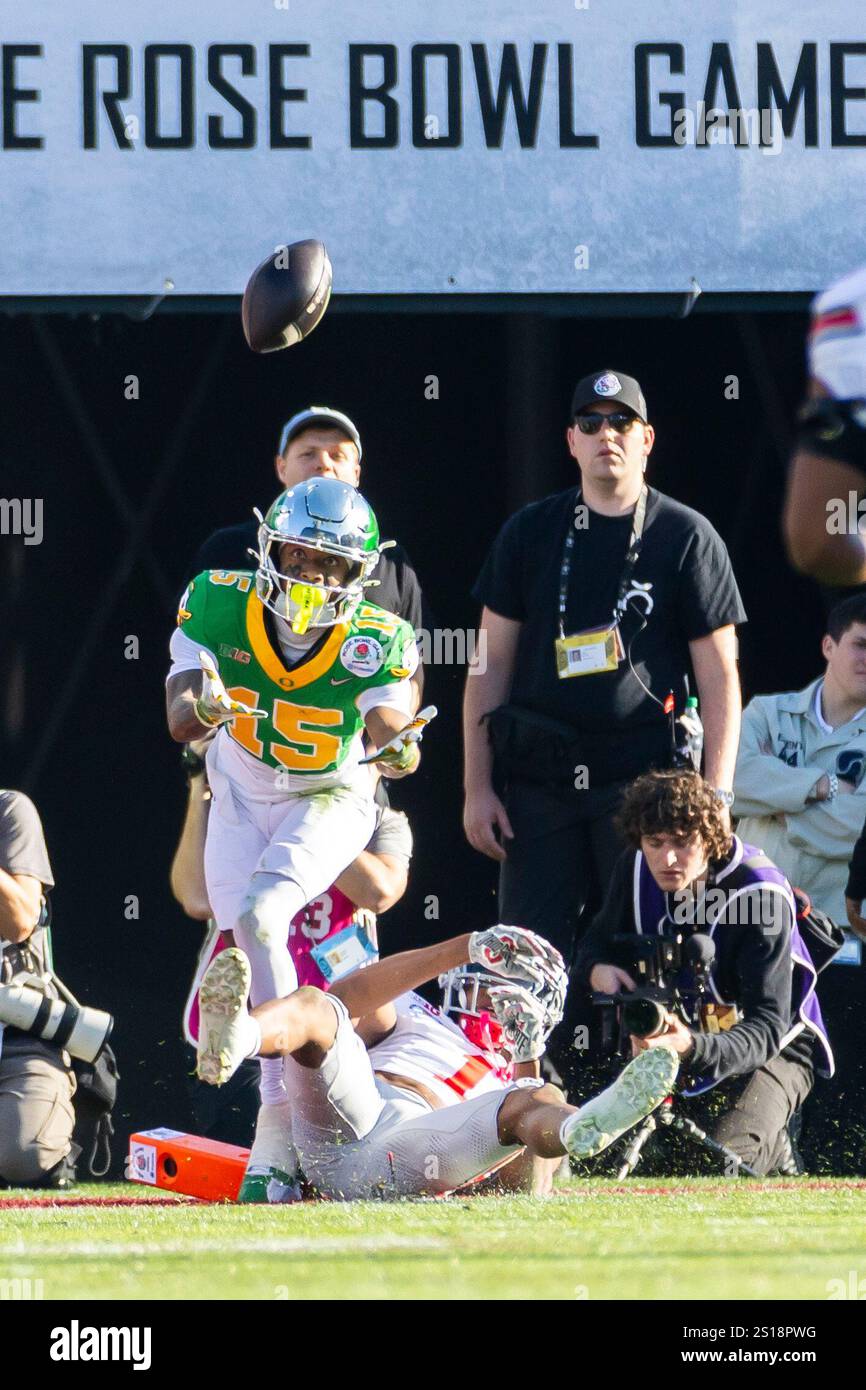 Los Angeles United States 01st Jan 2025 Ohio State Cornerback los-angeles-united-states-01st-jan-2025-ohio-state-cornerback