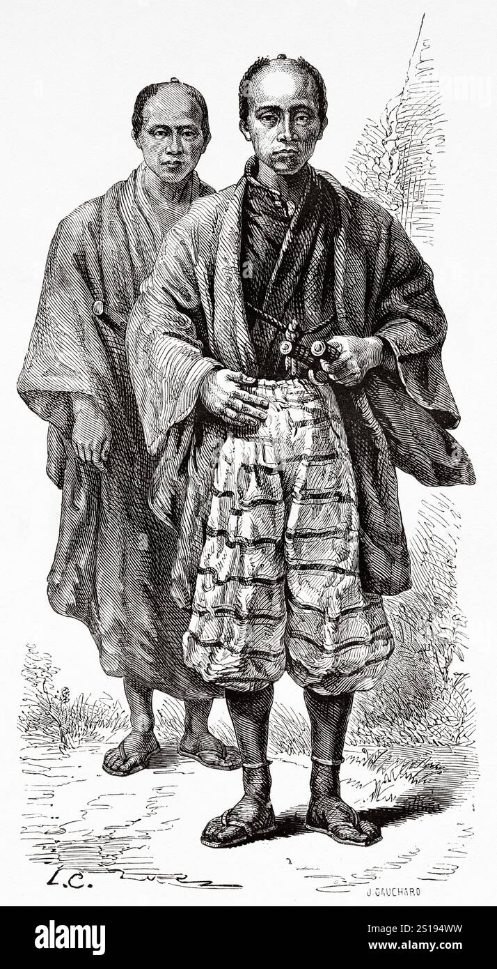 Historical art feudal japan Cut Out Stock Images & Pictures