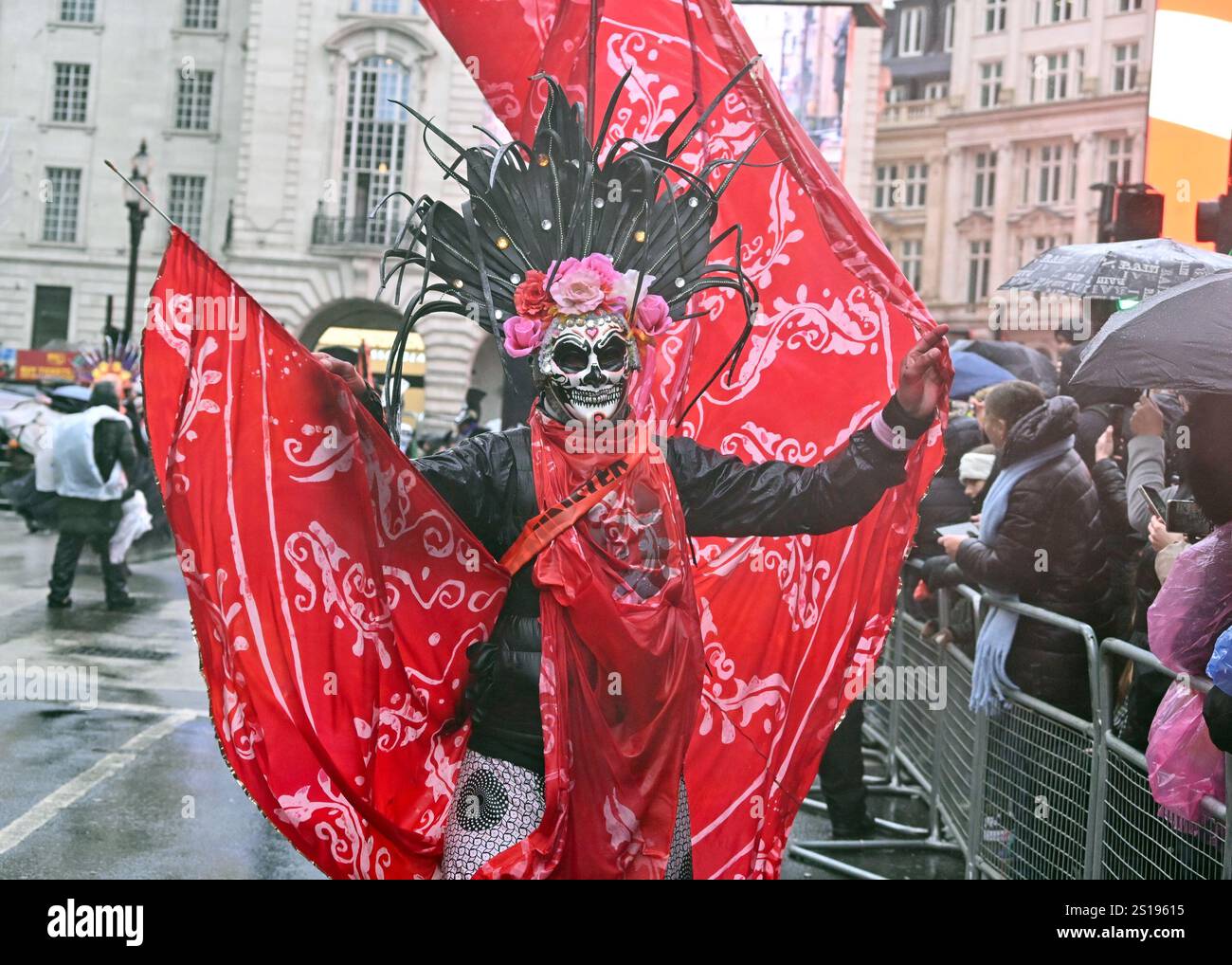 General Views during the London New Year's Day Parade 2025 in London