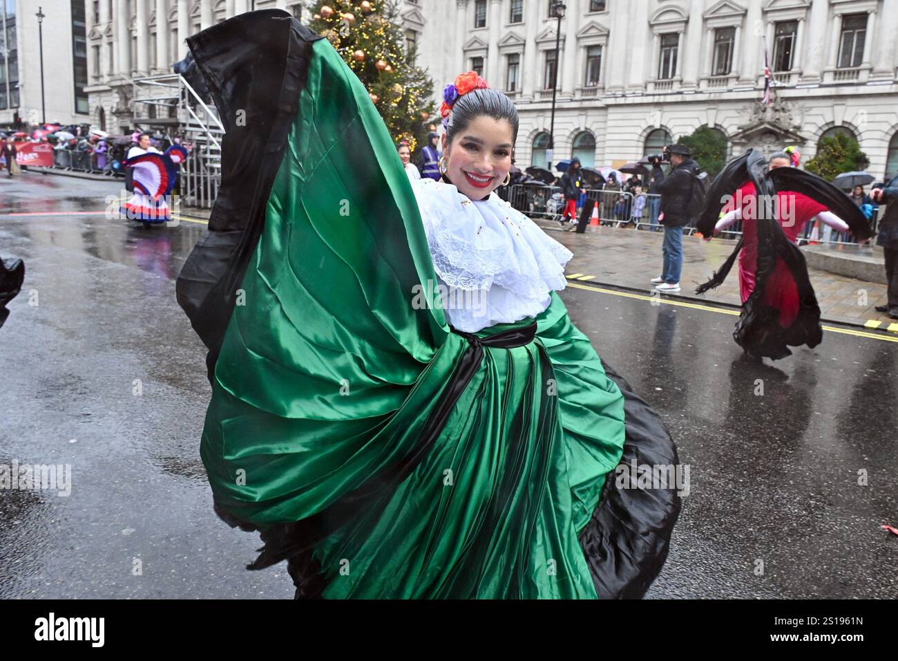 General Views during the London New Year's Day Parade 2025 in London