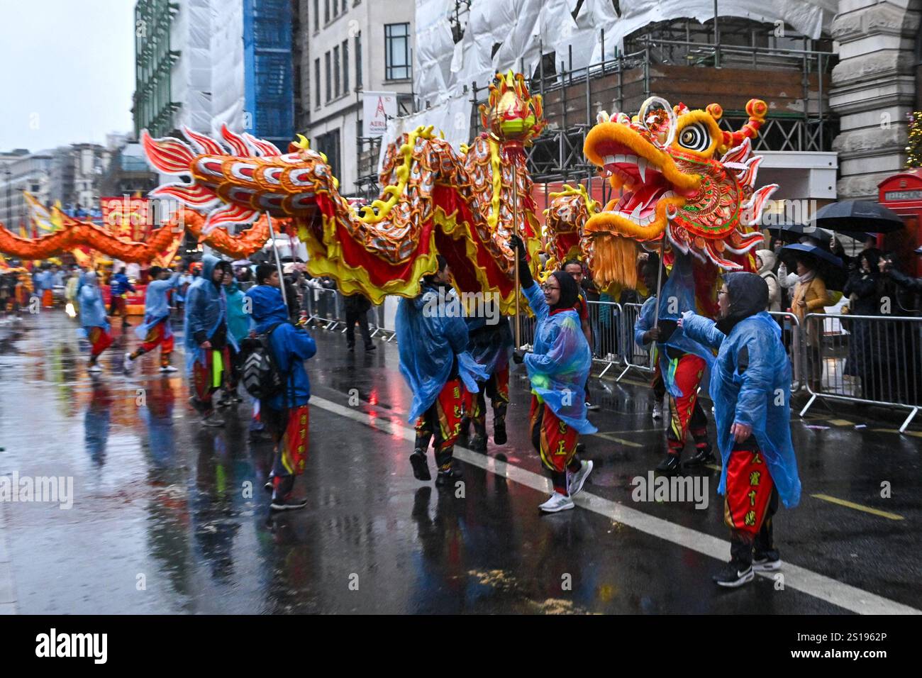 General Views during the London New Year's Day Parade 2025 in London