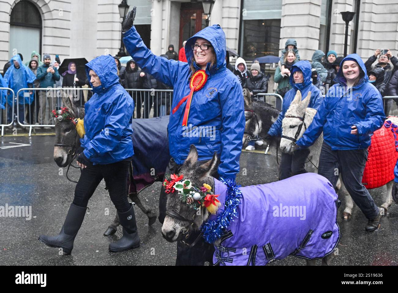 General Views during the London New Year's Day Parade 2025 in London