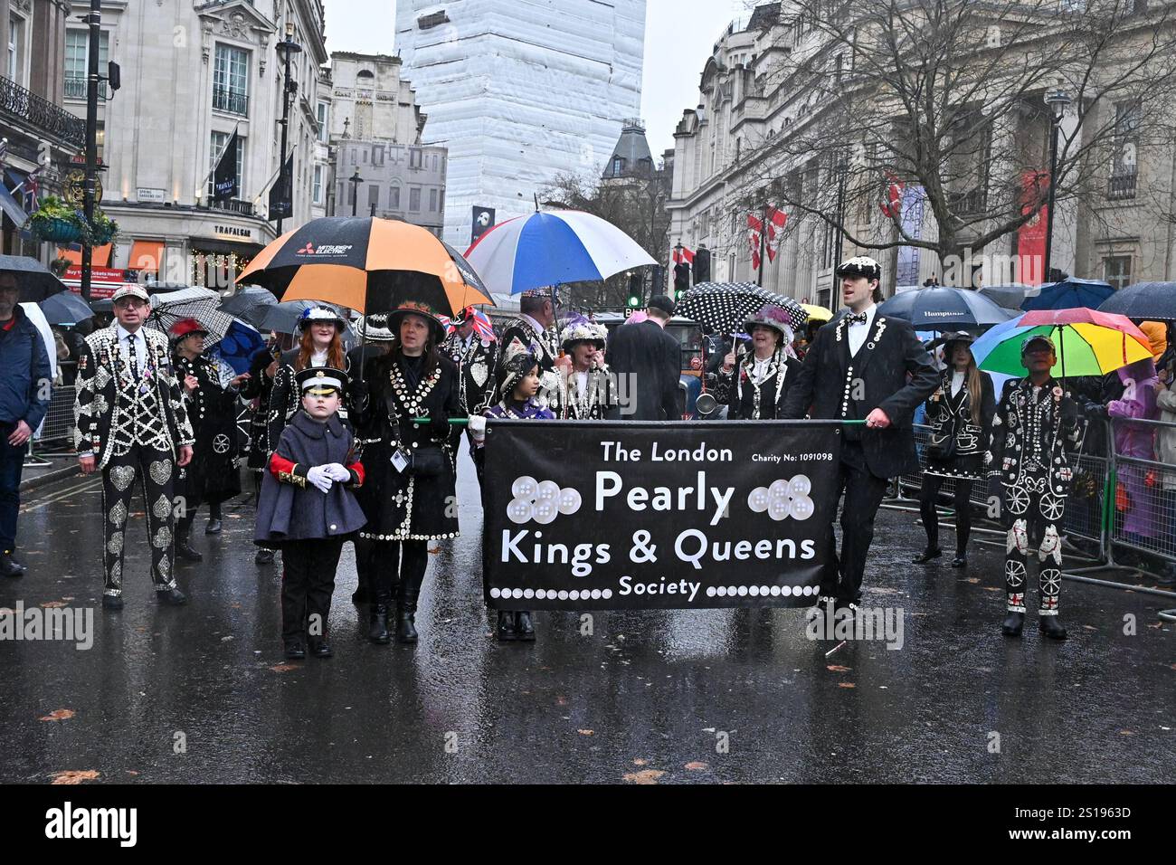 General Views during the London New Year's Day Parade 2025 in London