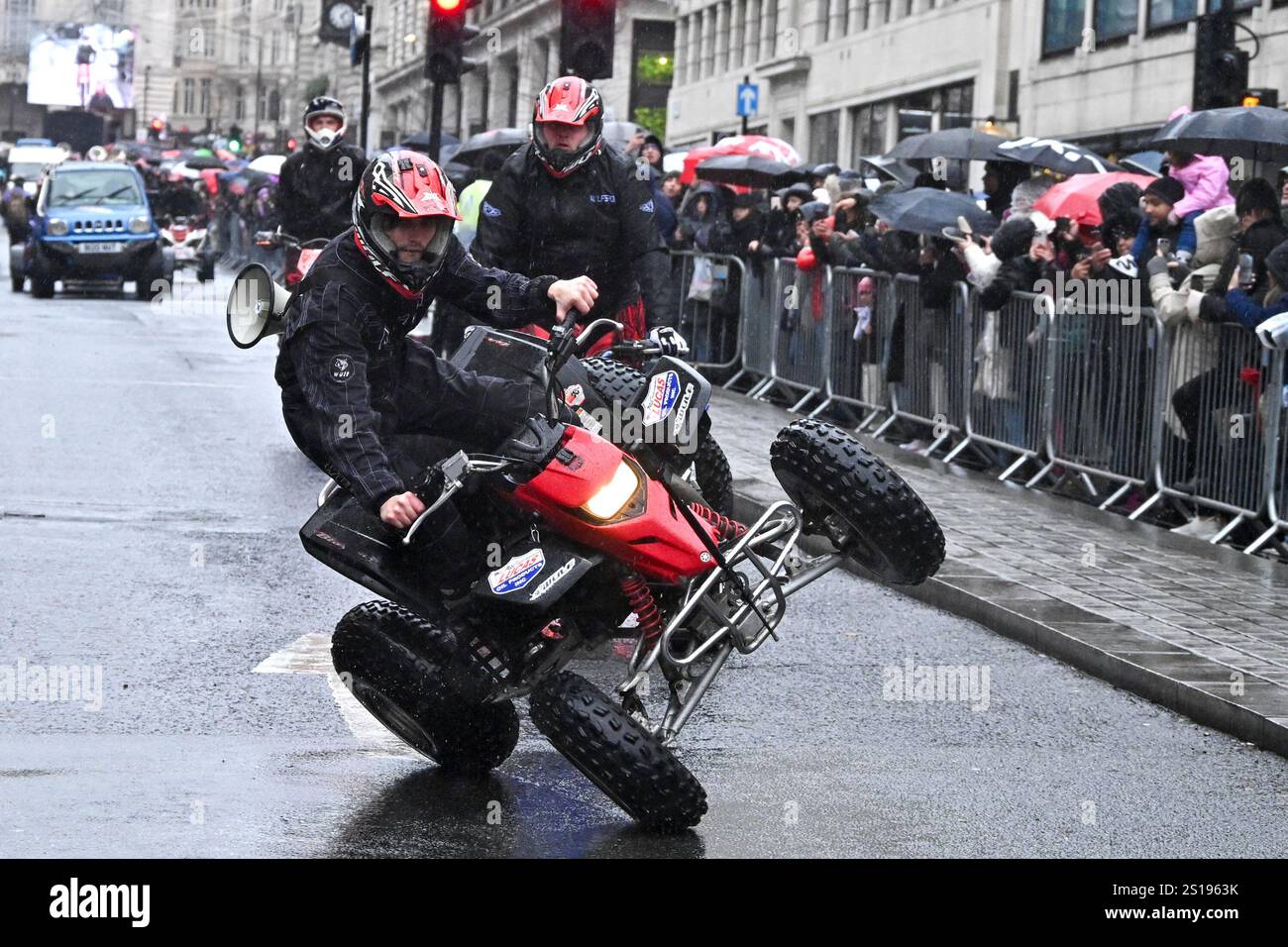 General Views during the London New Year's Day Parade 2025 in London