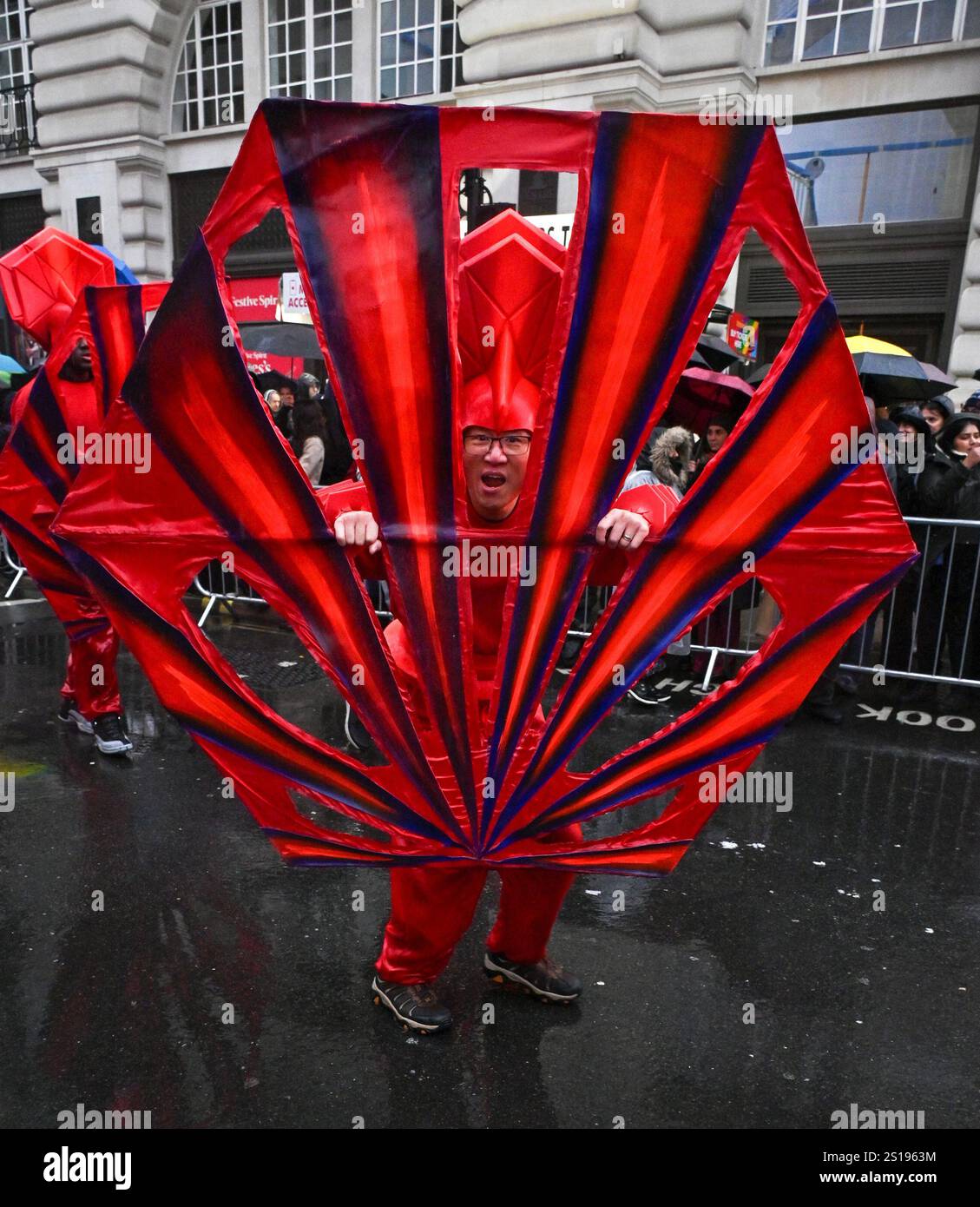 General Views during the London New Year's Day Parade 2025 in London