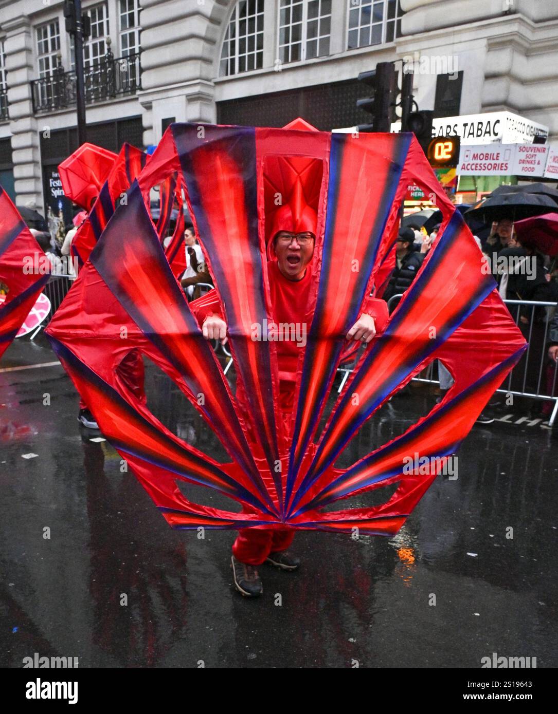 General Views during the London New Year's Day Parade 2025 in London