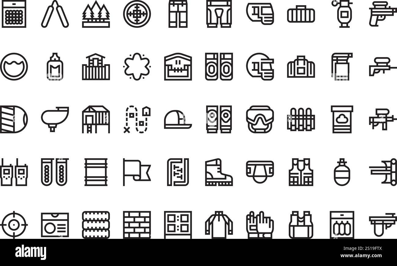 High-Quality Vector Icons Collection with Editable Stroke. Ideal for Professional and Creative Projects. Stock Vector