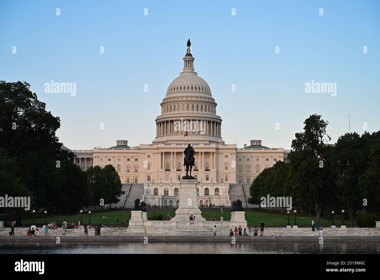 Washington’s crown jewel Stock Photo