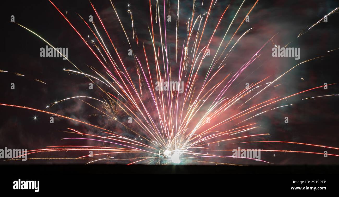 Fireworks Were Exploding Exploding fireworks hi-res stock photography and images - Alamy