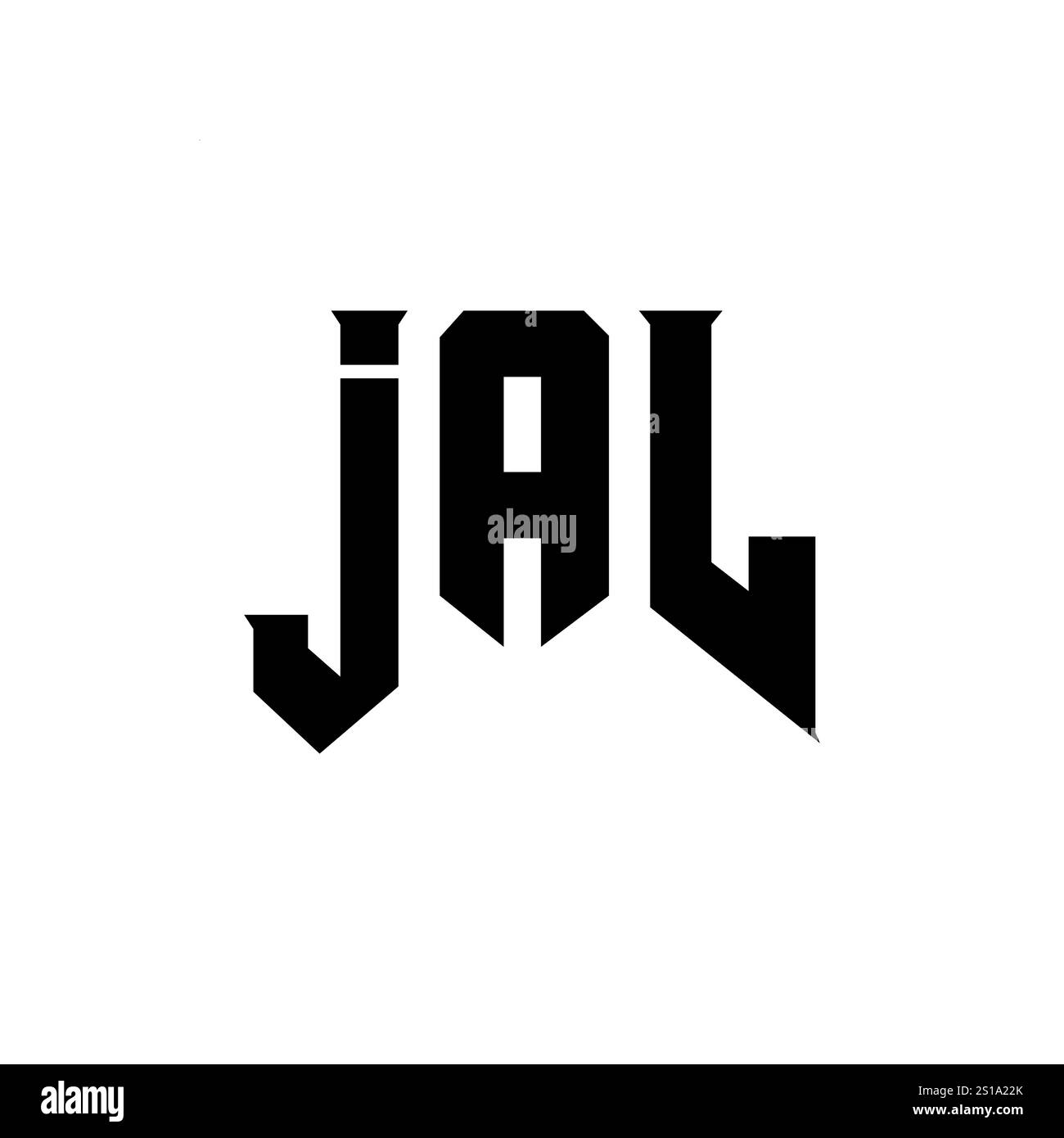 Jal logo design Cut Out Stock Images & Pictures - Alamy