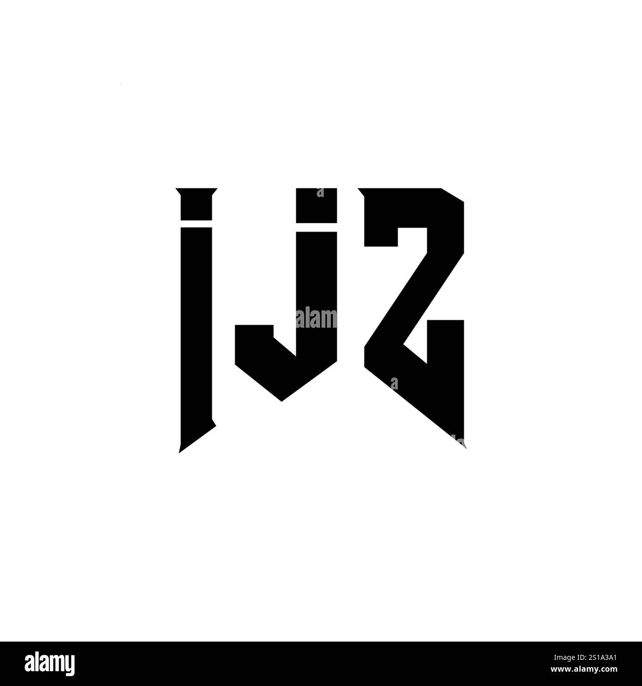 Ijz logo design hi-res stock photography and images - Alamy
