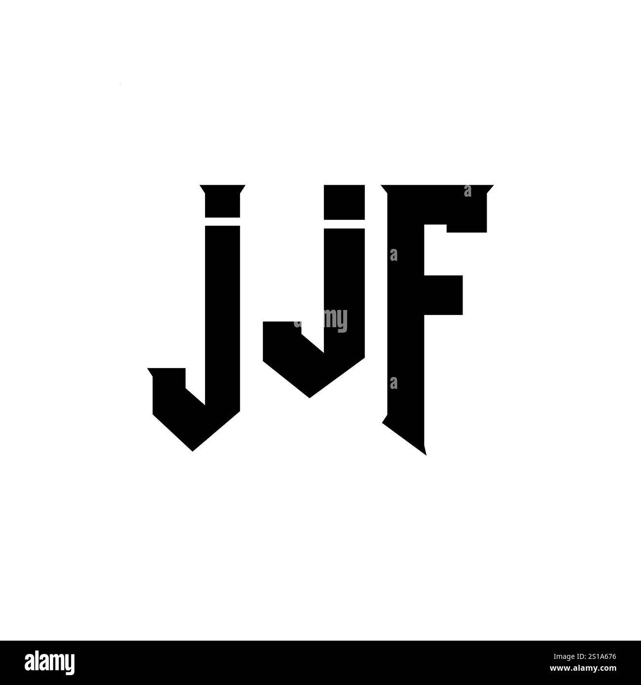 JJF letter logo design for technology company. JJF logo design black ...