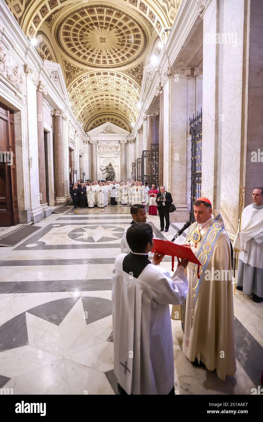 The Holy Door of the Papal Basilica of Saint Mary Major has officially