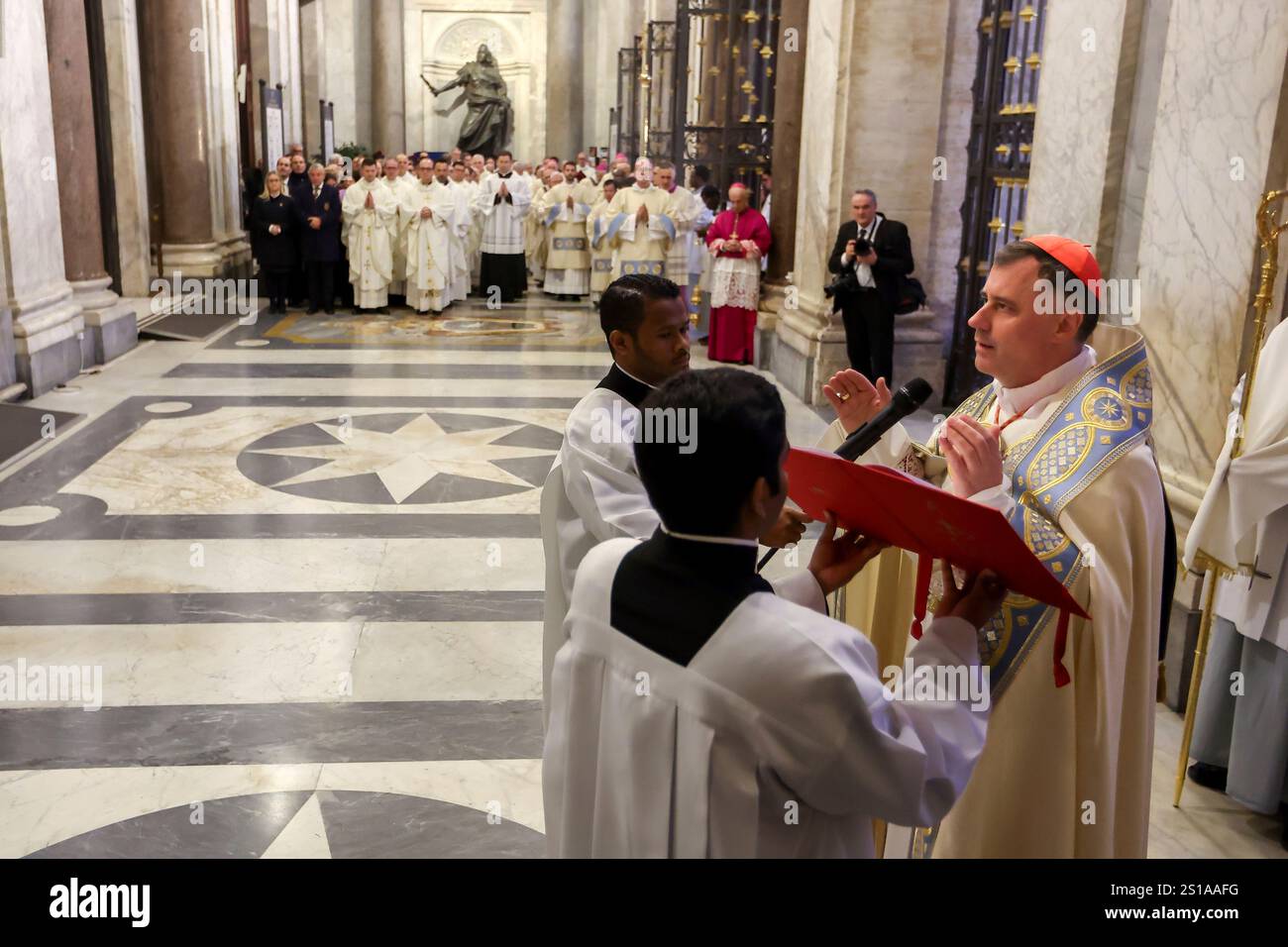 The Holy Door of the Papal Basilica of Saint Mary Major has officially