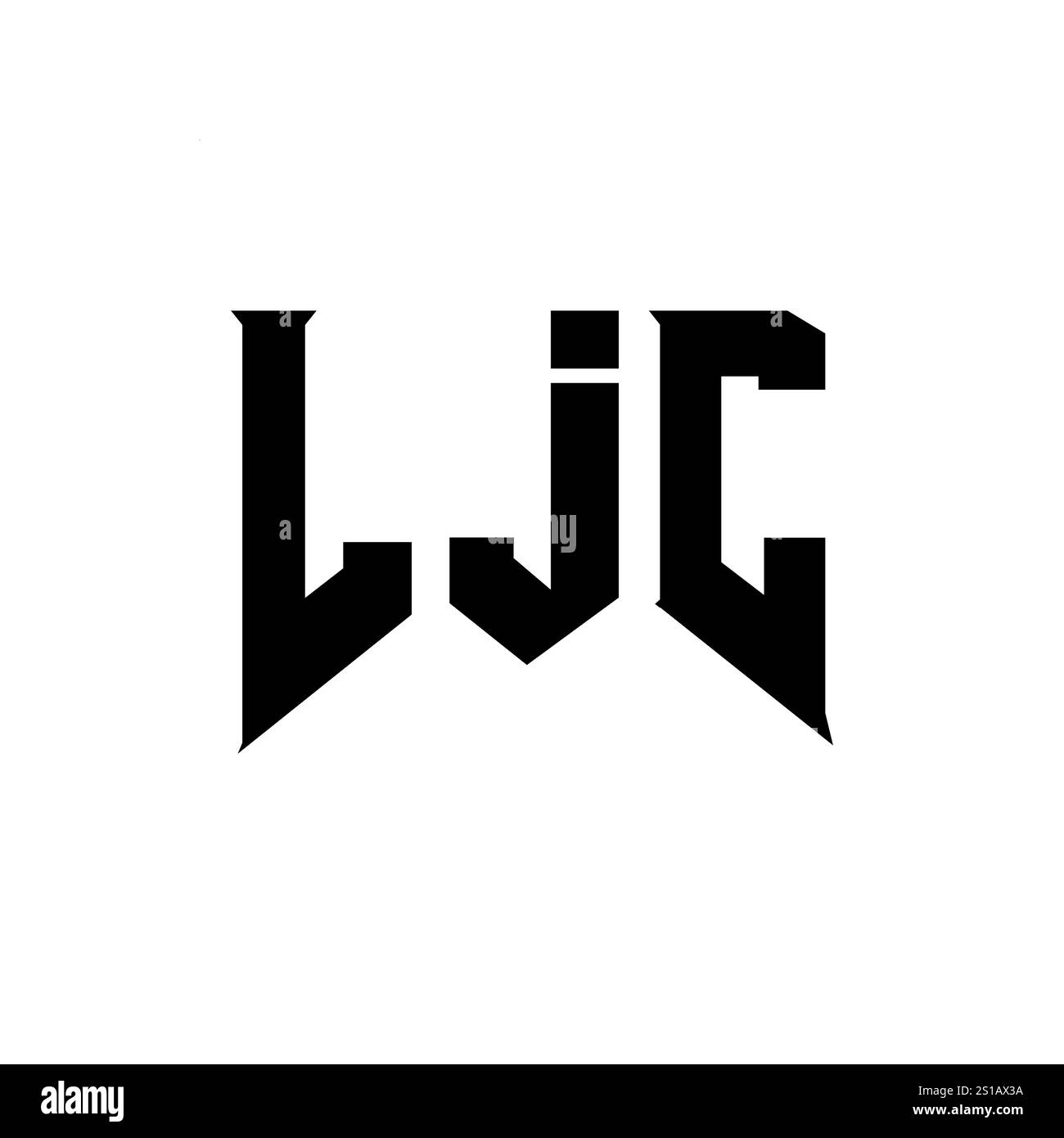 Ljc logo design hi-res stock photography and images - Alamy
