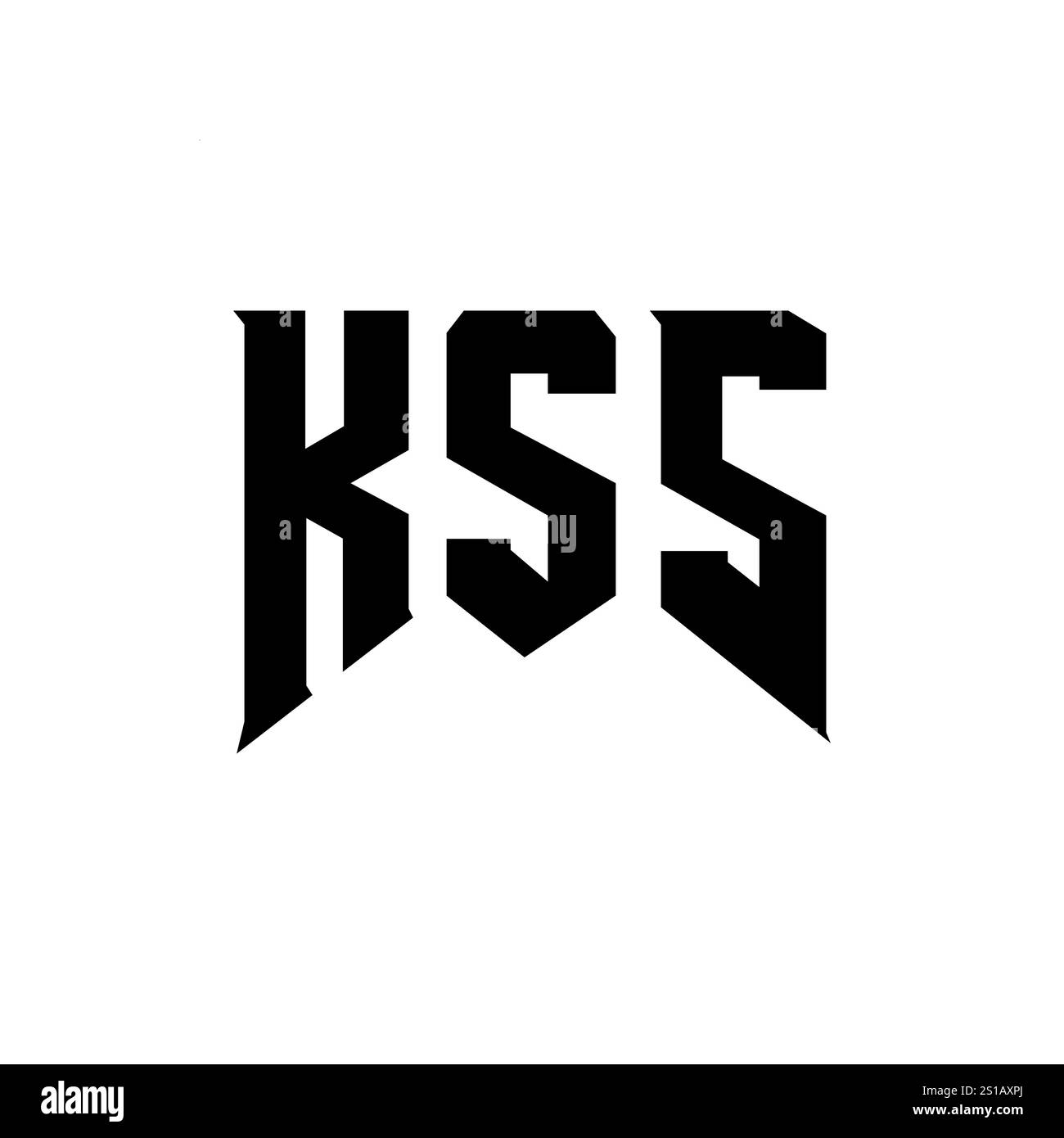 KSS letter logo design for technology company. KSS logo design black ...
