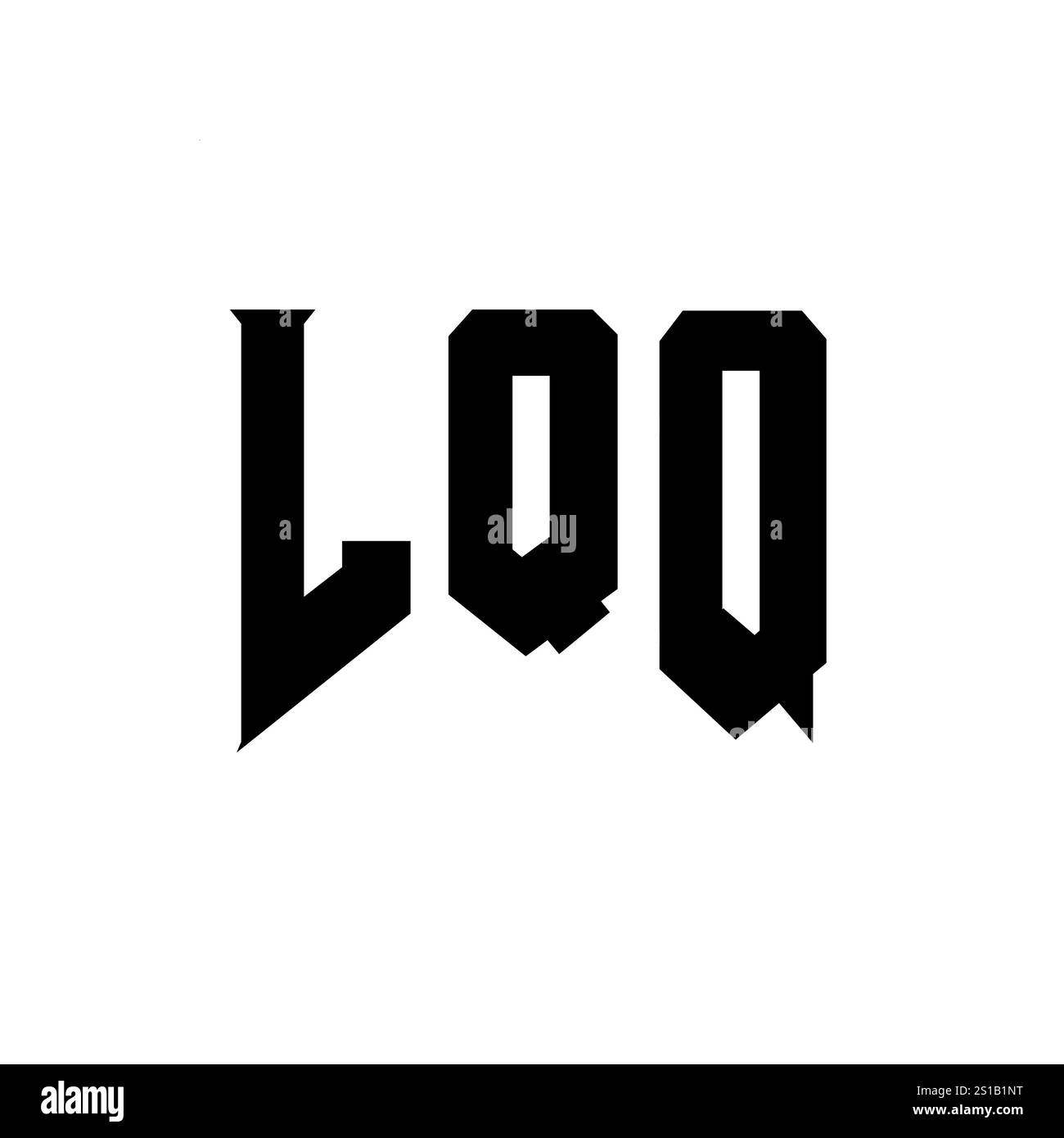 LQQ letter logo design for technology company. LQQ logo design black ...