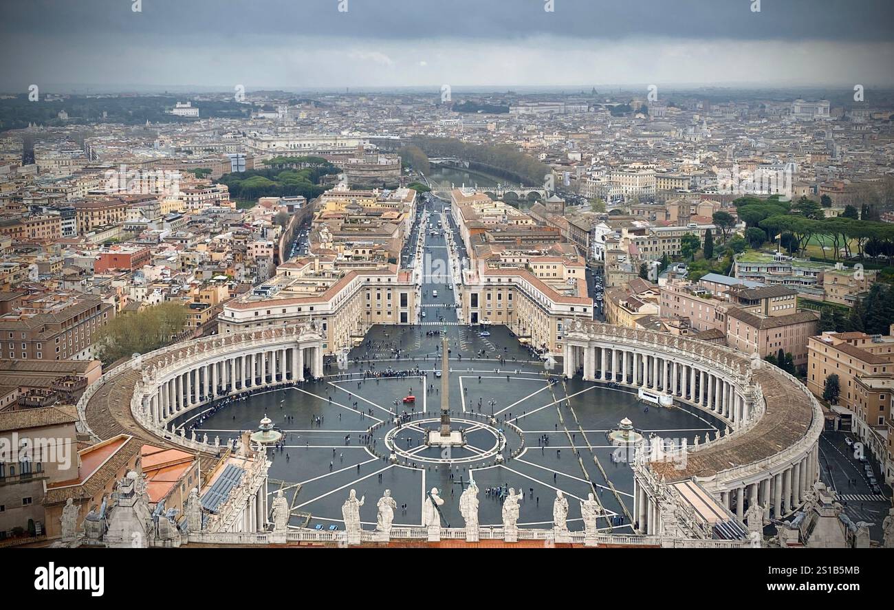 St Peters Basilica in Rome, Italy - Smartphone Captured Stock Image