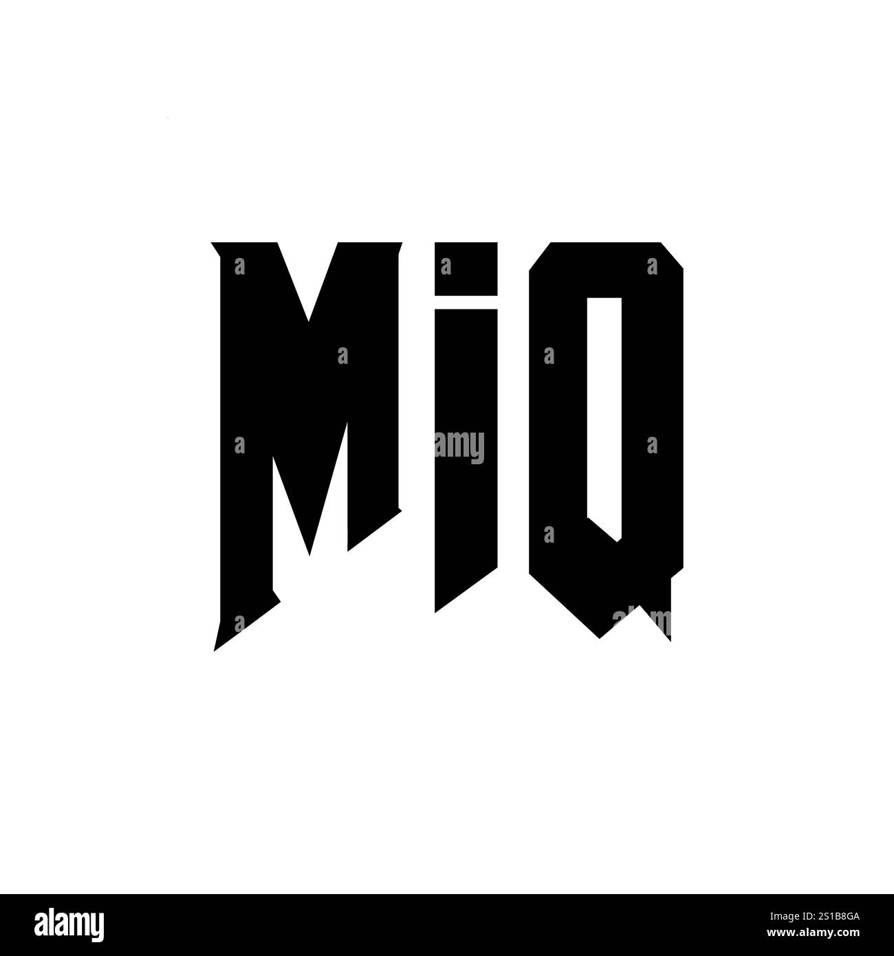Miq logo design hi-res stock photography and images - Alamy