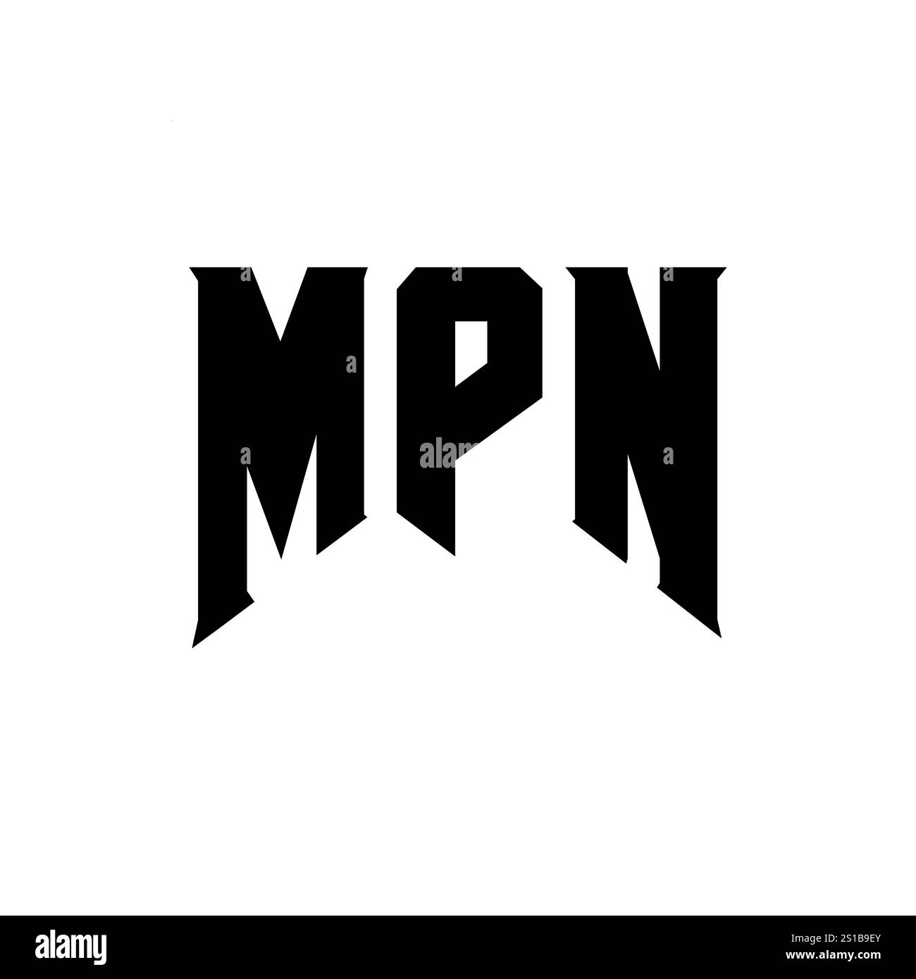 Mpn logo design hi-res stock photography and images - Alamy