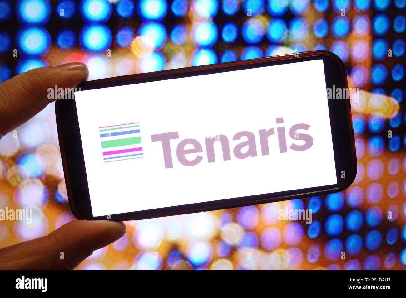 Poland. 2nd Jan, 2025. In this photo illustration, the Tenaris company ...