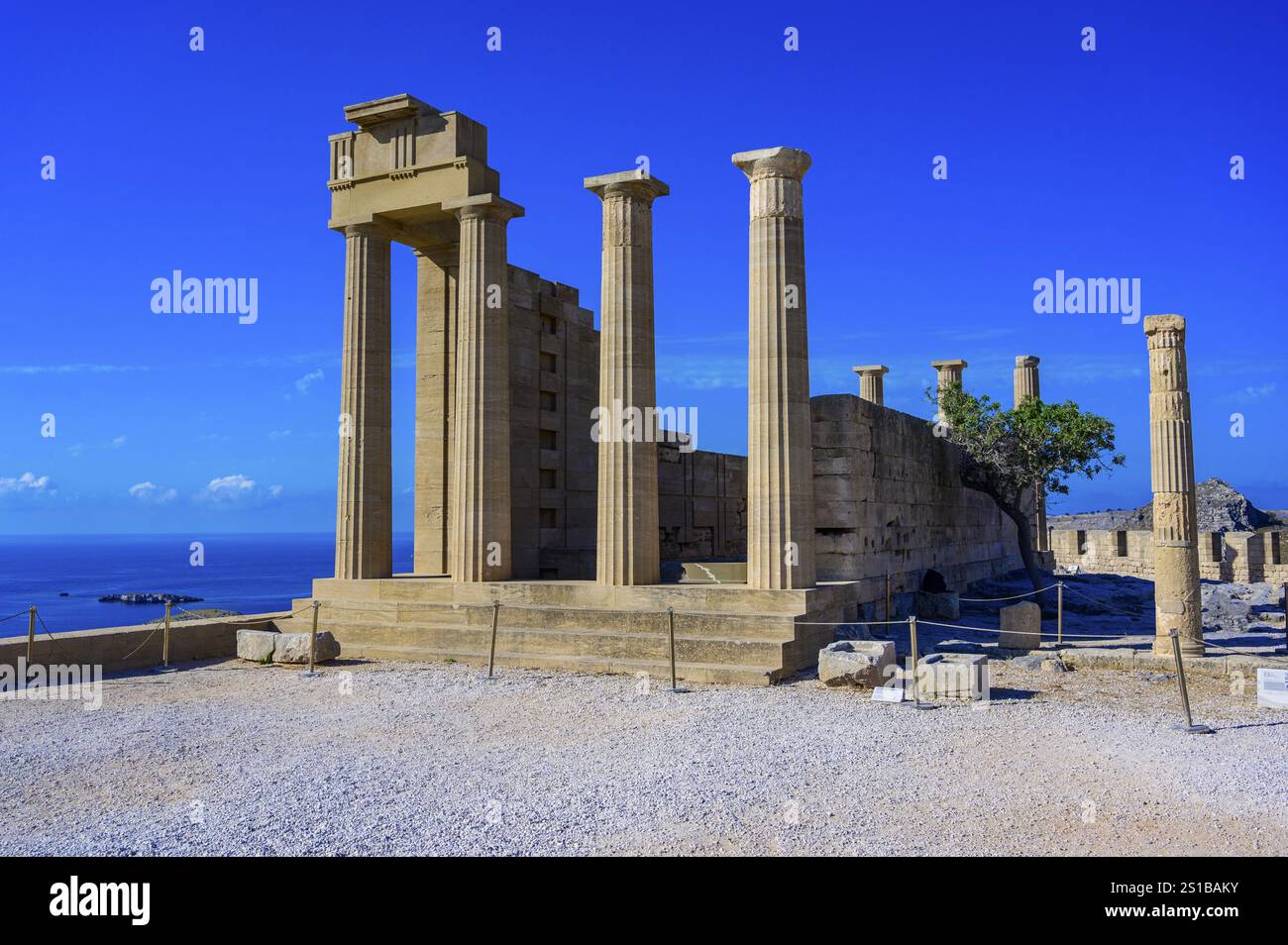 Acropolis Of Rhodes Reconstruction