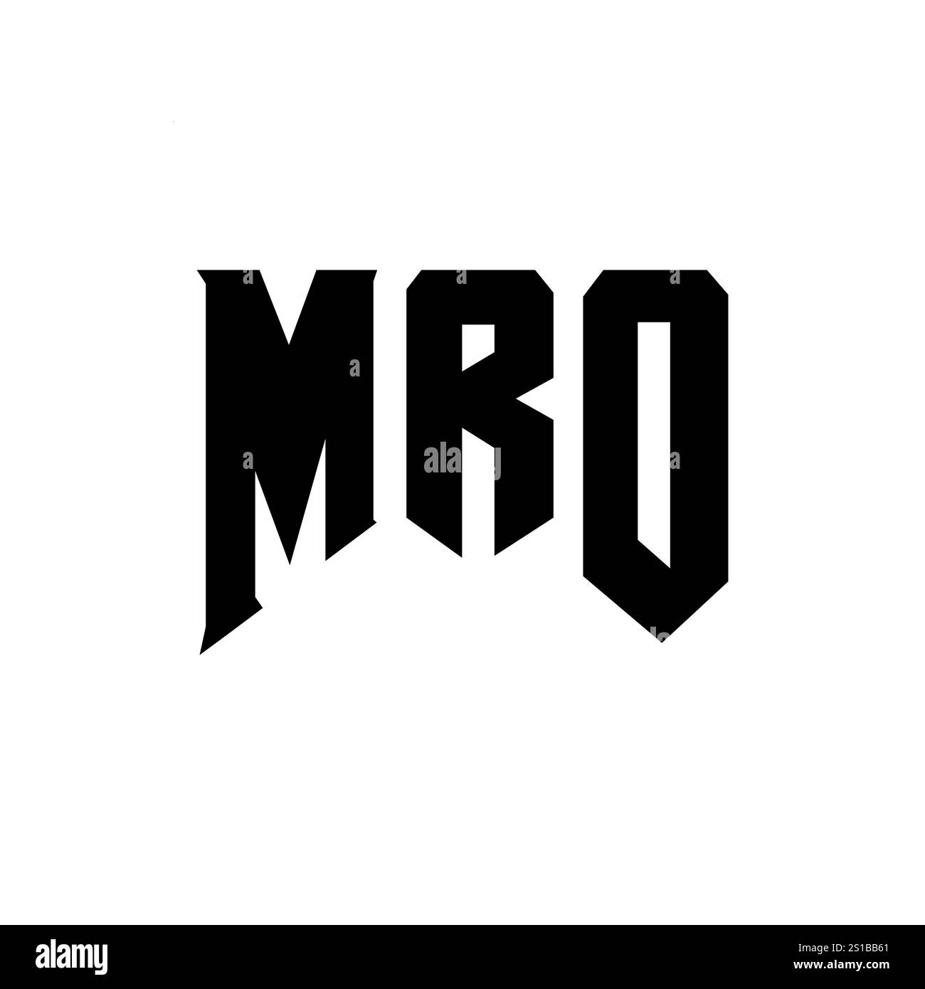 Mro logo design hi-res stock photography and images - Alamy