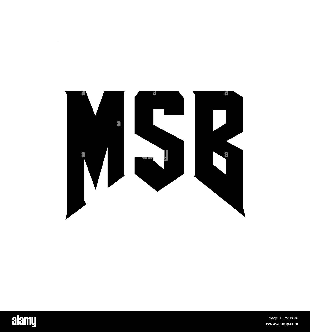 MSB letter logo design for technology company. MSB logo design black ...