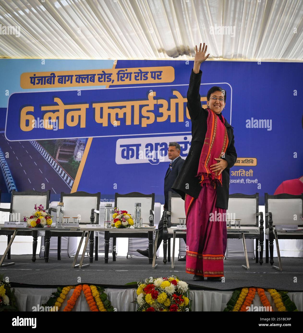 NEW DELHI, INDIA JANUARY 2 Atishi, Chief Minister of Delhi during