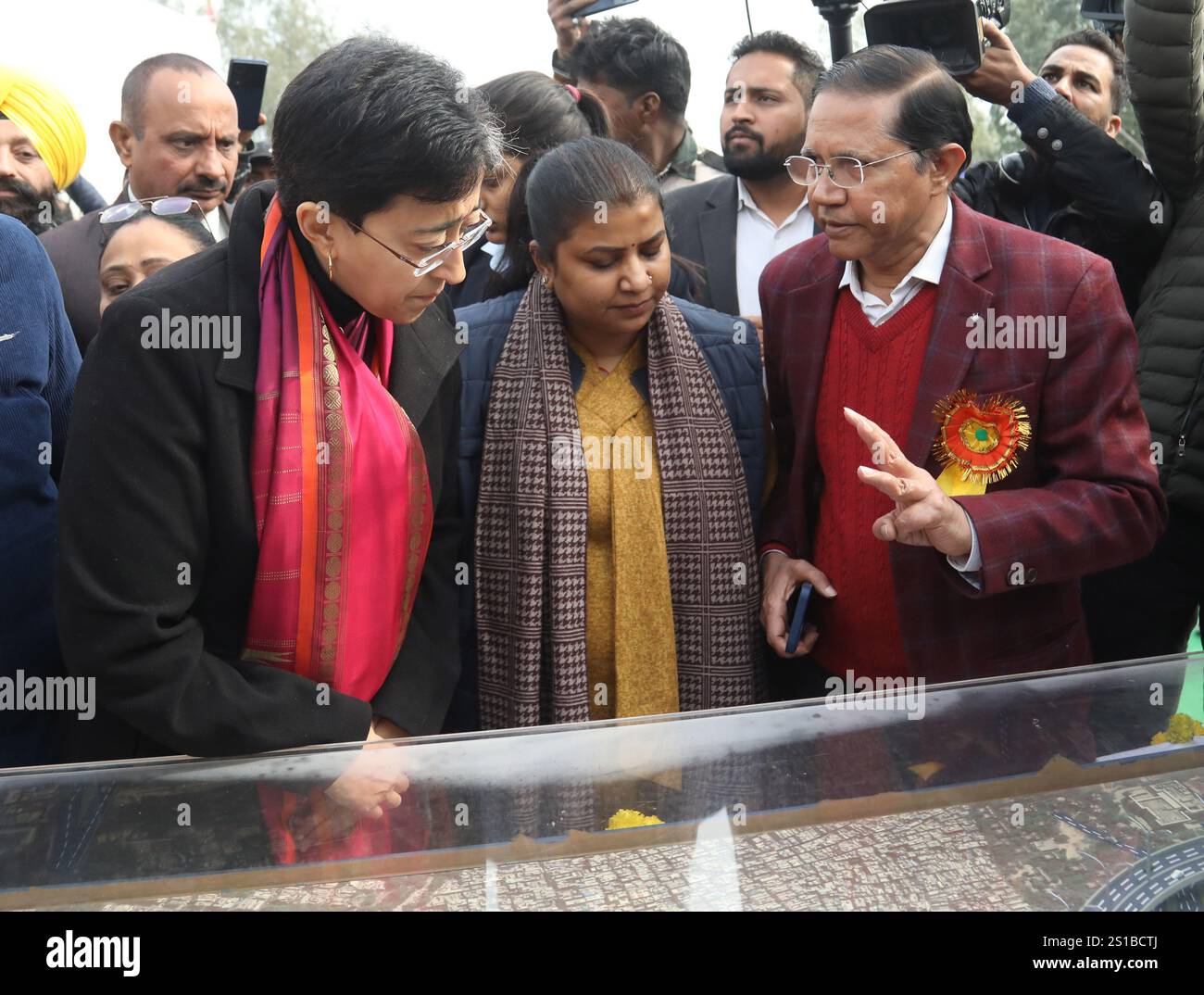 NEW DELHI, INDIA JANUARY 2 Delhi Chief Minister Atishi with MLA