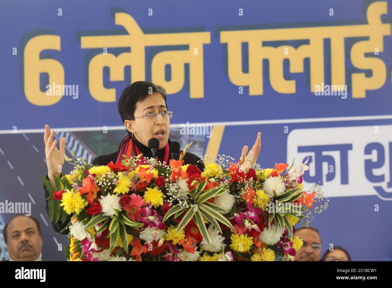 NEW DELHI, INDIA JANUARY 2 Delhi Chief Minister Atishi address