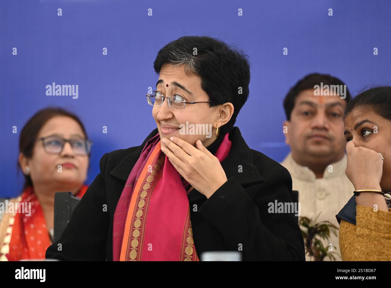 NEW DELHI, INDIA JANUARY 2 Atishi, Chief Minister of Delhi along