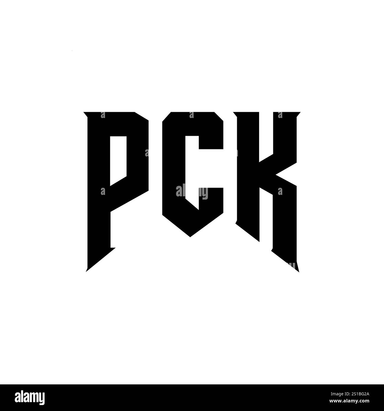 Pck logo design hi-res stock photography and images - Alamy