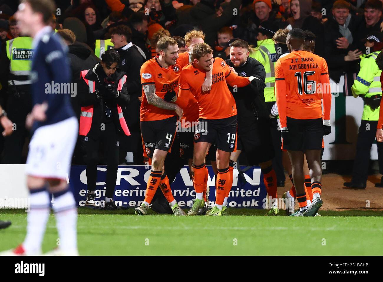 2nd January 2025; Dens Park, Dundee, Scotland Scottish Premiership