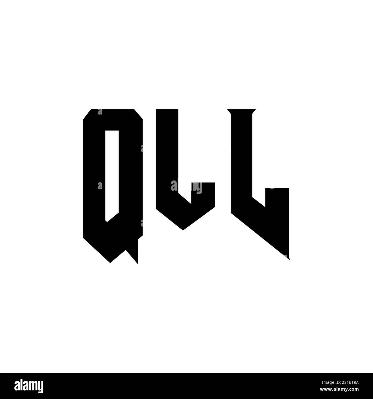 Qll logo design hi-res stock photography and images - Alamy