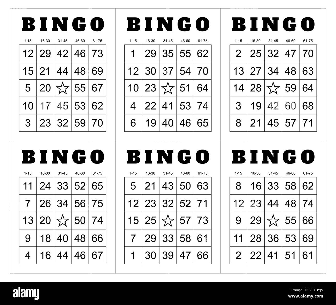 bingo-card-black-and-white-stock-photos-images-alamy for Free Printable Bingo 1 75 Bingo card Black and White Stock Photos & Images - Alamy for Free Printable Bingo 1 75