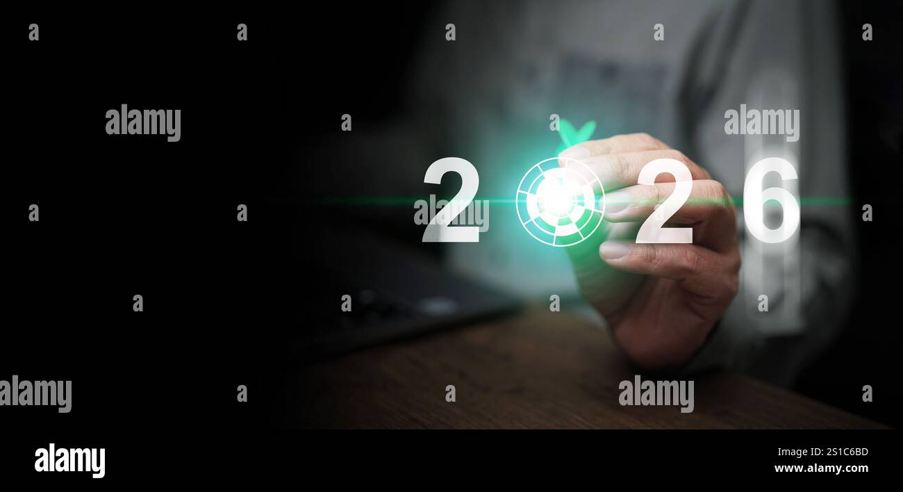 2026 happy new year countdown hi-res stock photography and images - Alamy