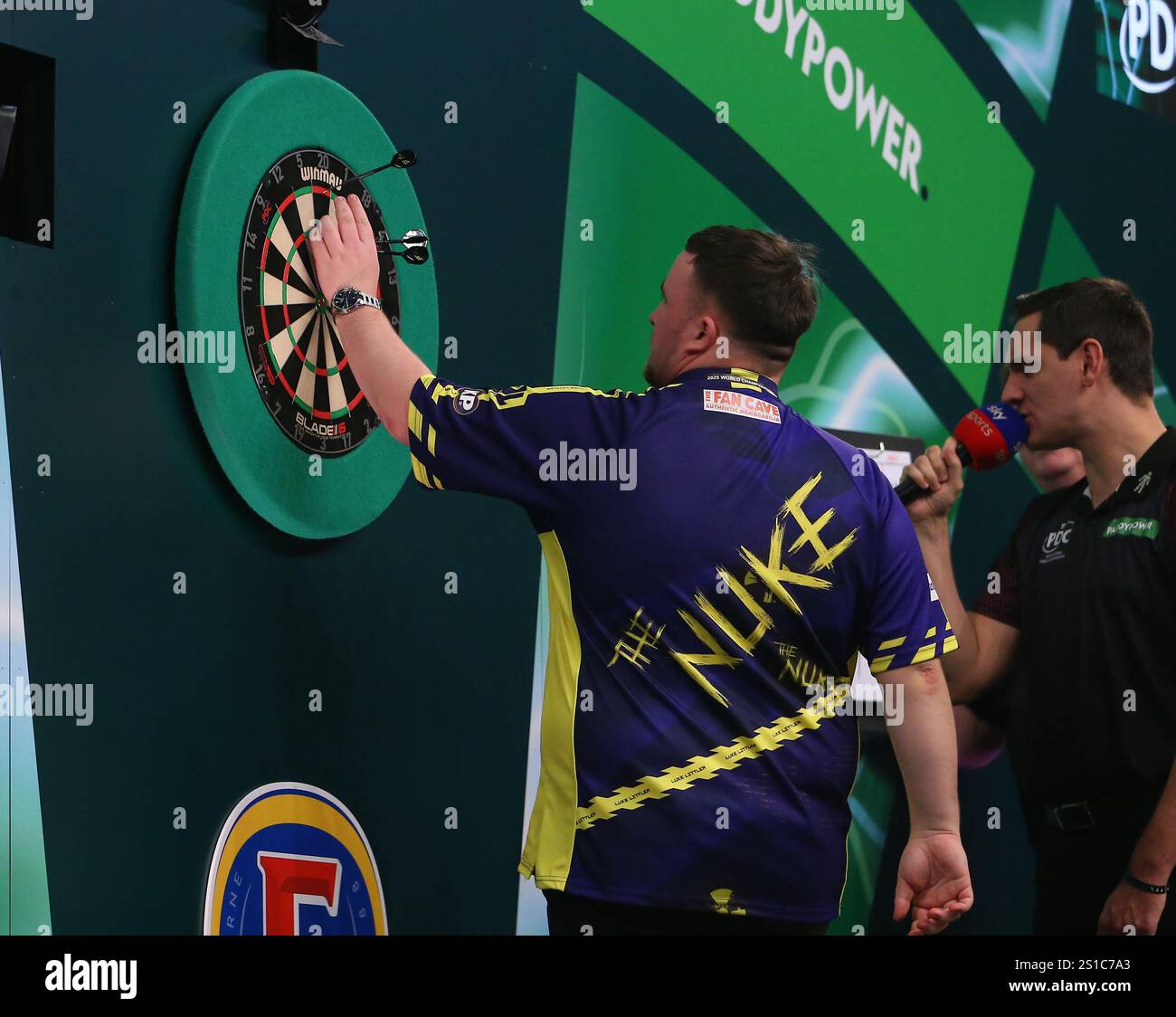 2nd January 2025, Alexandra Palace, London, England; 2025/25 PDC Paddy
