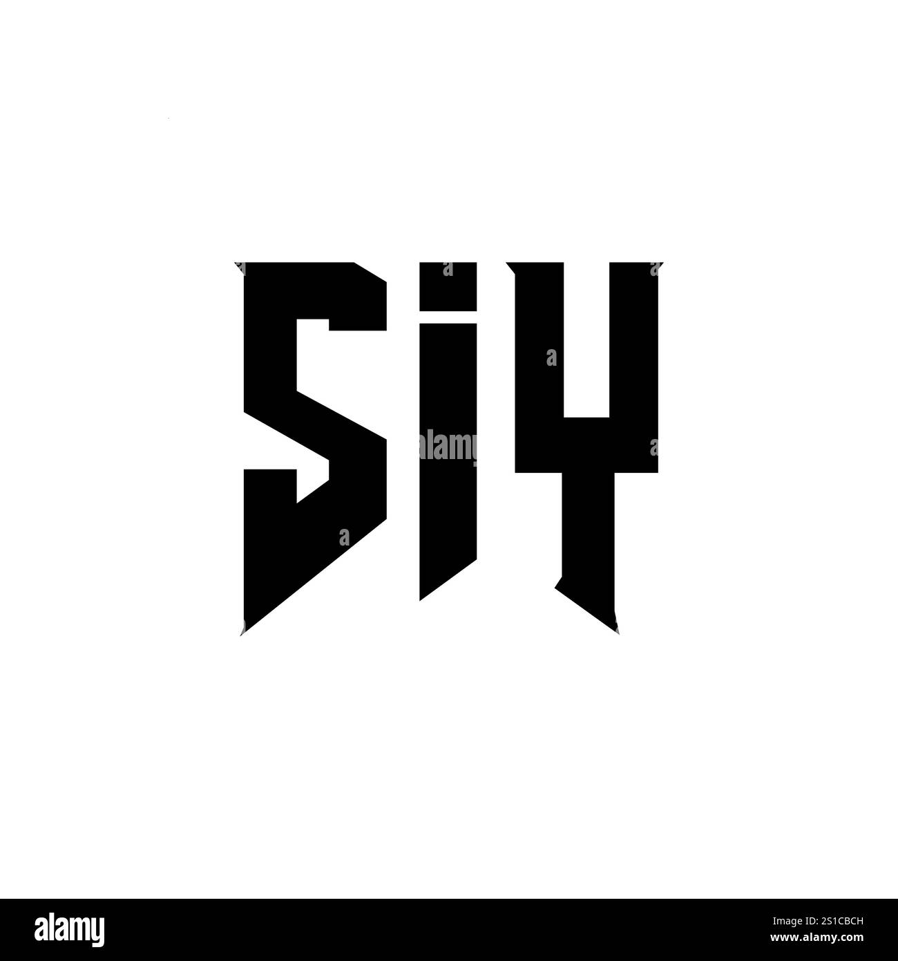 Siy logo design hi-res stock photography and images - Alamy