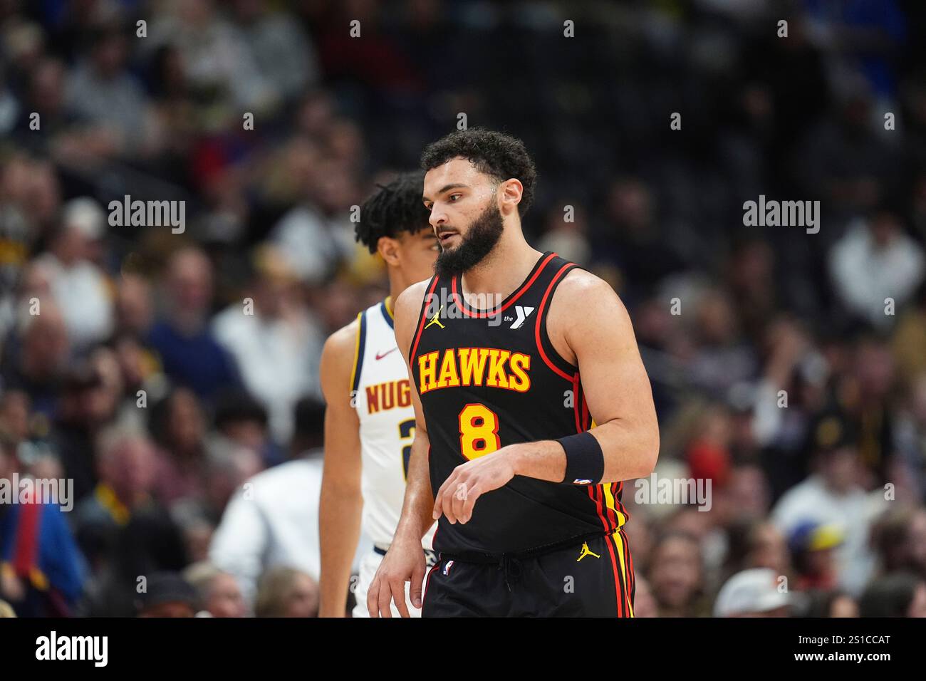 Davis Rody Messiah Atlanta Hawks forward David Roddy (8) in the second half of an NBA ...