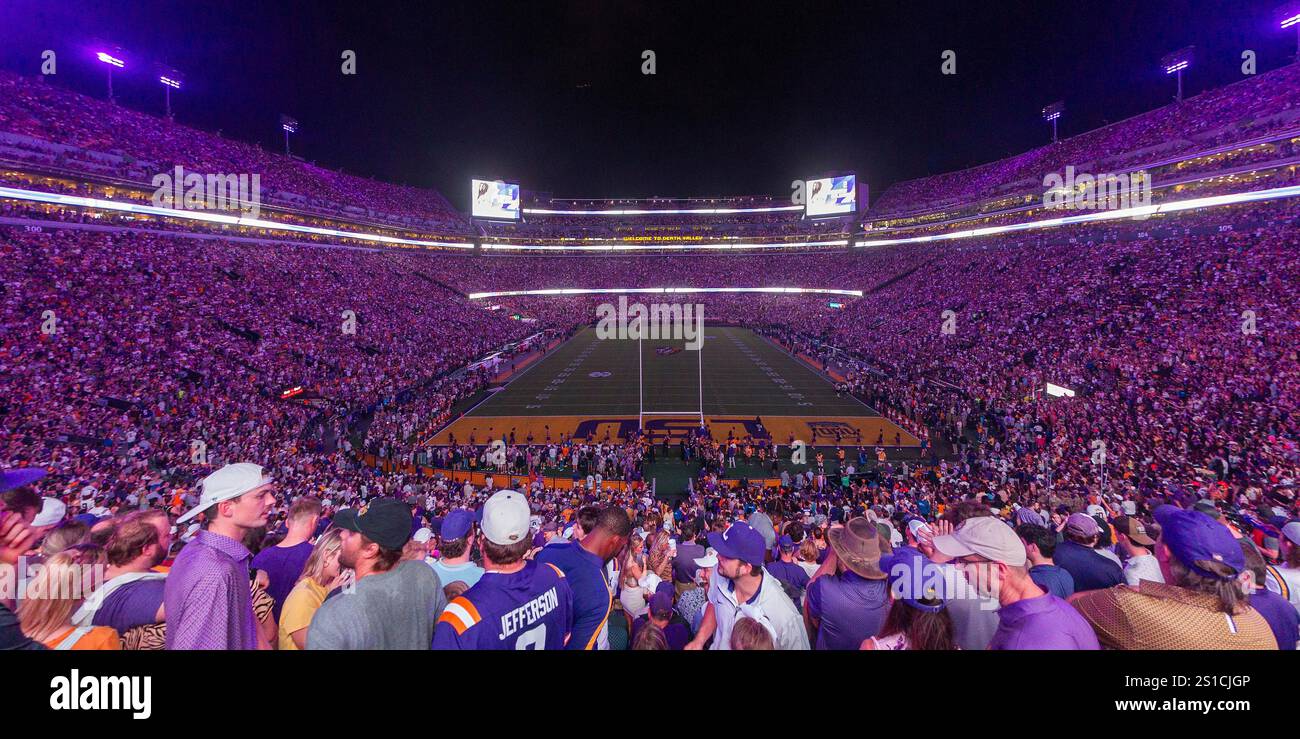 BATON ROUGE, LA - NOVEMBER 09: Tiger Stadium before a game between the ...