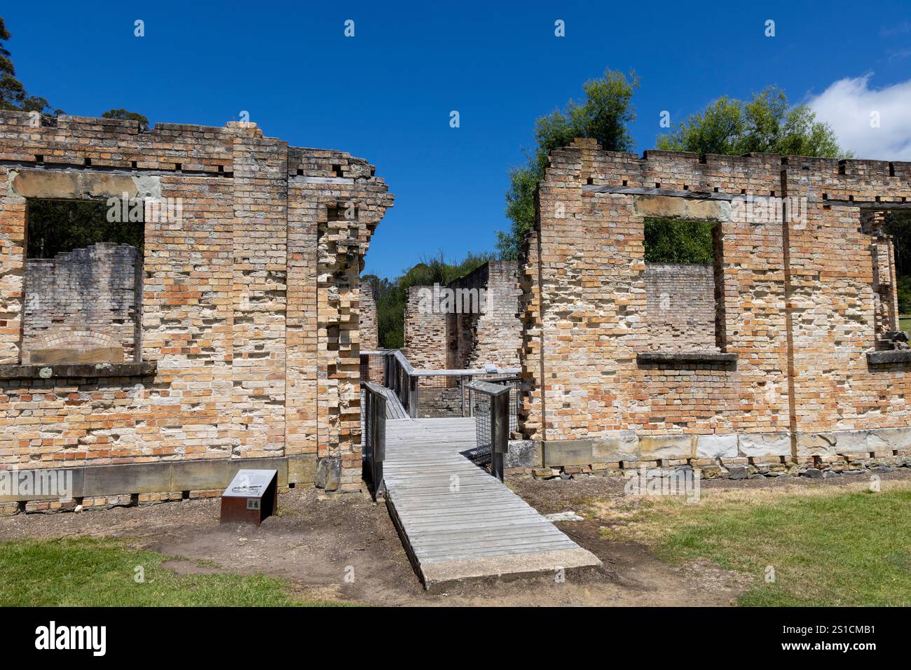 Paupers complex at Port Arthur historic site and former penal colony now Open air museum, Tasmania,Australia,2024 Stock Photo