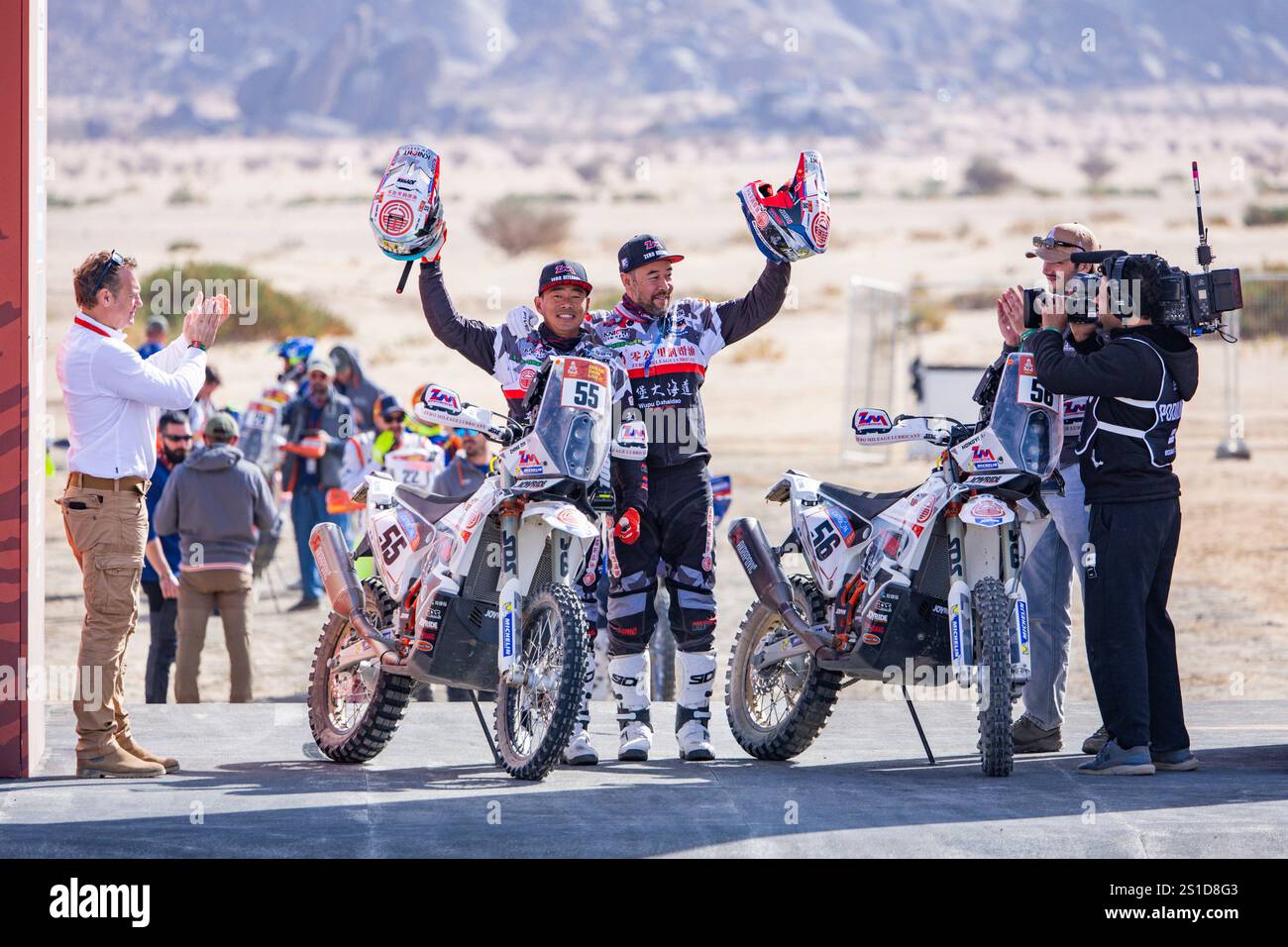 Bisha, Arabie Saoudite. 03rd Jan, 2025. 55 MIN Zhang (chn), KTM, Da Hai ...