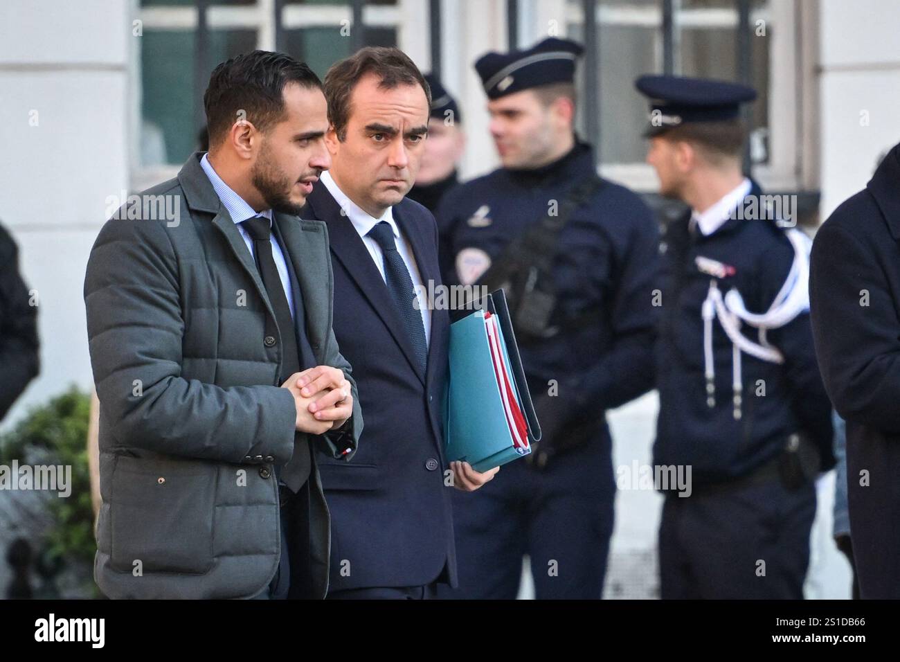 Paris, France. 03rd Jan, 2025. French Minister for the Armed Forces ...