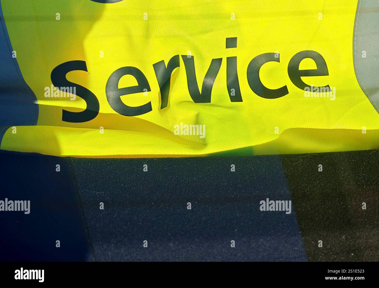 service sign on a wall, public service office in administration service ...