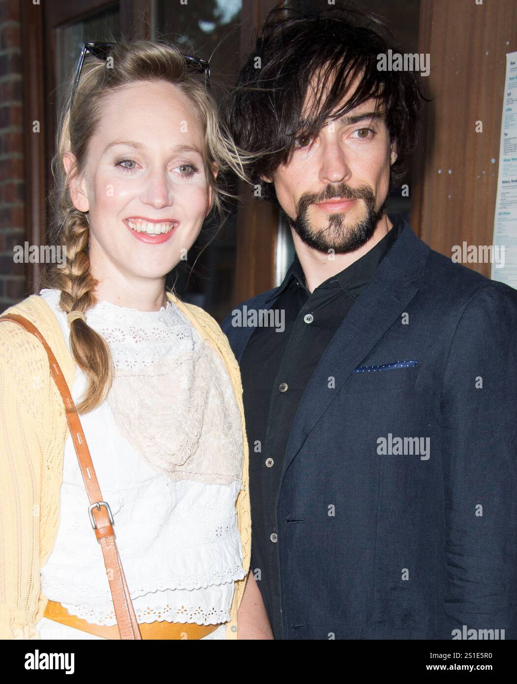 Hattie Morahan and Blake Ritson at Park Theatre's First Birthday Gala ...